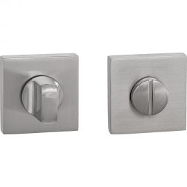 Завертка к ручкам PUERTO квадратная, никель матовый INBK AL 03 SN 