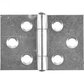 Прямая широкая петля VORMANN 25х38х0,8 мм, оцинк. латунный штифт 00504 025 Z 