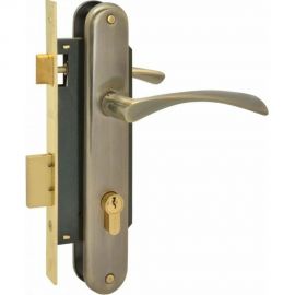 Врезной замок НОРА-М N100-85 К ст.бронза 8310 