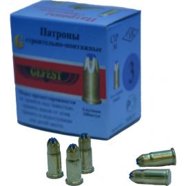 Патрон Gefest 5,6х16 синий, 100 шт. С3 