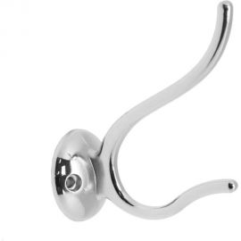 Мебельный крючок KERRON Д38 Ш38 В100, хром KR 0190 