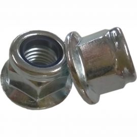 Самоконтрящаяся гайка ZAMETAL с фланцем, нейлон, М12 пр. 8.0, DIN 6926, оц. 200 шт. ZA518583 