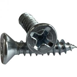 Саморез ZAMETAL 4,8x22 с потайн. гол., крест шлиц, DIN 7982, оц., уп. 1000 шт. ZA100831 
