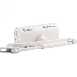 Дверной доводчик НОРА-М URBOnization 530F (морозостойкий; от 50 до 90 кг; белый) 18394 