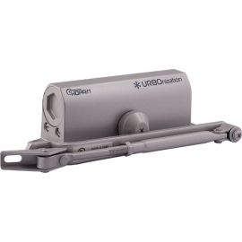 Дверной доводчик НОРА-М URBOnization 530F (морозостойкий; от 50 до 90 кг; серый) 18395 