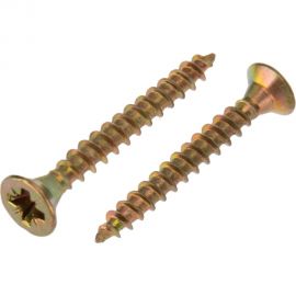 Универсальный саморез KRANZ 3x25, желтый цинк, 200 шт. KR-01-3311-012 