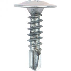 Саморез с прессшайбой KRANZ ПШС сверло, 4.2x16, 200 шт. KR-01-3362-003 