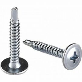 Саморез с пресс-шайбой BEFAST 4.2х32 наконечник сверло, цинк, 10 кг C1103210S 