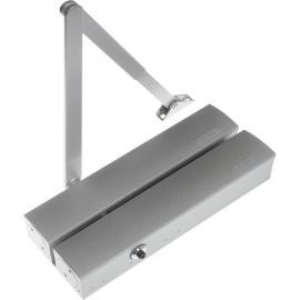 Доводчик GEZE TS4000 BC Tandem Al серебристый с тягой , регул. усилие закрывания, вес полотна до 300 кг, ширина полотна до 3000мм 68624 