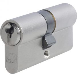 Цилиндр DOORLOCK DL Standard 30x30 мм PN матовый никель 3 ключа 72030 