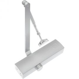 Доводчик DOORLOCK DL210 BC size 2-5 серебристый, с регулир. функциями тормоза открывания, усилия закрывания 75517 