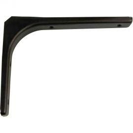 Угловой кронштейн Amig чёрный 4-150х100 