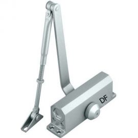 Дверной доводчик DOUBLE FORCE модель DF-2SLR цвет серебро DF2SLR 