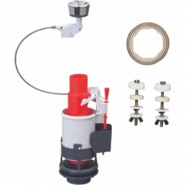 Сливной механизм Wirquin MW2 для бачка унитаза, двухрежимный, тросиковый 10717562 