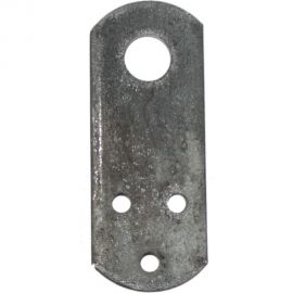 Проушина для замка Lucky Guy прямая, d=16 мм, 100x40 мм, б/покр. 801 05 10040 5 