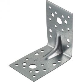 Усиленный уголок Bohrer оцинк., 50x50x35x1,5 мм, 20 шт. KUU-50 