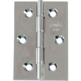 Универсальная петля Amig латунь хромированная 1002-60х40 LCR 