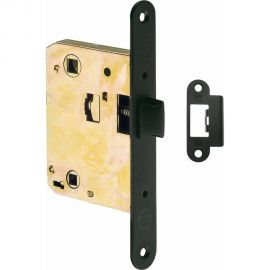 Дверная сантехническая защелка Amig черная 4000-70 NE 