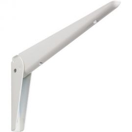 Складной кронштейн ALDEGHI LUIGI SPA 387х135х20 мм, оцинкованный, цвет: белый 2530VB40_P8 