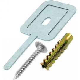 Комплекты для крепления ОКЛ Промрукав саморез, дюбель, хомут FR ПР-40, 100 шт. PR08.5201 