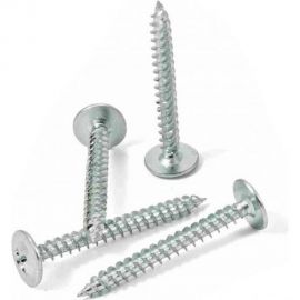 Саморез КВАДРА пресс-шайба, острый конец, 4.2x51, цинк, кор. 50 шт. 420511005020 