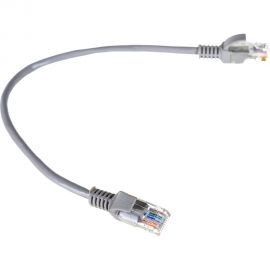 Патч-корд ExeGate UTP-RJ45-RJ45-5e-0,3M-GY, UTP, cat.5e, 0.3м, серый 258663 