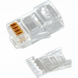 Джек RJ-45 8P8C CAT 6 со вставкой 50шт REXANT 05-1031 