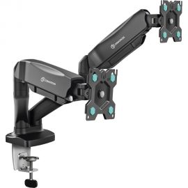 Настольный кронштейн для двух мониторов 13-32 дюймов ONKRON G160 Black G160B 