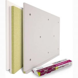 Панель с крепежом Техносонус АкустикГипс Basic 401,2 м x 0,6 м x 40 мм, 0,72 кв.м 1300300016 