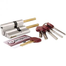 Цилиндровый механизм под вертушку (дл. шток) MOTTURA DPC1P5131 S3 82мм/46+10+26 сатин.никель 39477 