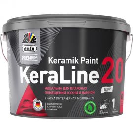 Краска Dufa Premium ВД KeraLine 20, база 3, 2,5 л МП00-006528 