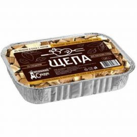 Щепа для копчения мяса Домашний Сундук со специями, в лотке из бука, с чабрецом, 1.27 л, ДС-255 