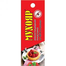 Инсектицидная пластина от мух и мошек Мухояр на окно 4620015696362 