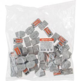 Клемма ЮПИТЕР СК-412 2,5 мм2 50 штук JP7201-01 