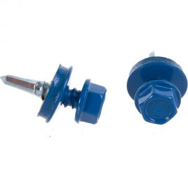 Kenner Cаморез кровельный 5,5x19 RAL5010, синий 4000шт ск55195010 