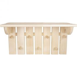 Полка-вешалка Бацькина Баня Классик 30328 