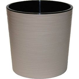 Пластиковый горшок liveingreen вега фраппе 5.2 л, диам. 20 см, высота 20 см, с вкладкой ВГ20-90 