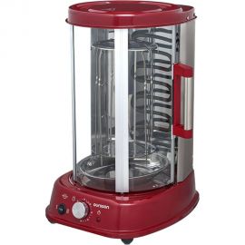 Вертикальная печь-гриль OURSSON Темная вишня VR1522/DC 