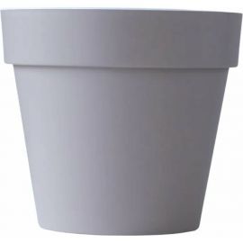 Пластиковый горшок с вкладкой liveingreen Протея 6 л, фраппе диаметр 23.5 см, высота 22.5 см ПР25-90 