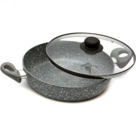 Жаровня SCOVO Stone Pan d240 стеклянная крышка ST-040 