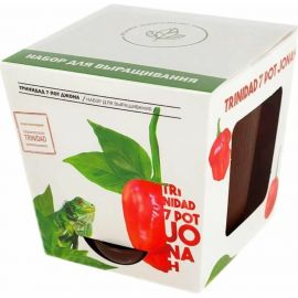 Набор для выращивания растений Plant Republic Перец острый Тринидад 7 Пот Джона pr-006 