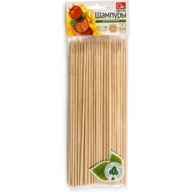 Деревянные шампуры с круглым сечением GRIFON 20 см, 100 шт., 3 упаковки 400-101/1_3 