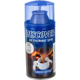 Сменный баллон для автоматического освежителя DISCOVER TURKISH COFFEE 320 мл кофейный DSR 0016-21 