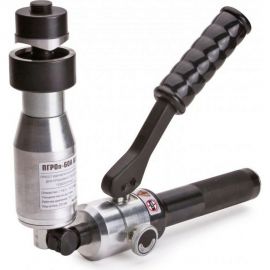 Поворотный гидравлический ручной пресс для пробивки отверстий КВТ ПГРОп-60А 66536 