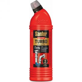 Средство для труб SANFOR TURBO 1000 г 21620 