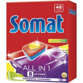 Таблетки для посудомоечных машин SOMAT 48шт, All-in-1 2359002 606078 