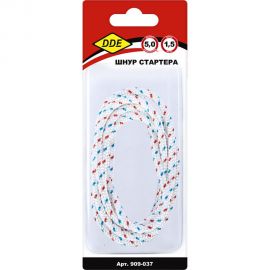 Шнур стартера в блистере 5 мм, 1.5 м DDE 909-037 