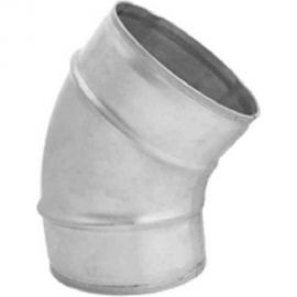 Отвод круглый штампованный 45 градусов, ø100 мм ГАЛВЕНТ 253281 