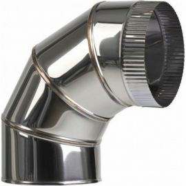 Колено (150 мм; 90 градусов) ВИЕНТО К150Ц 