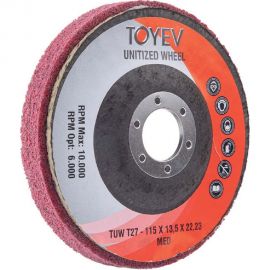 Круг нетканый прессованный TUW (115x22x13.5 мм; 3AM) Toyev 005024 